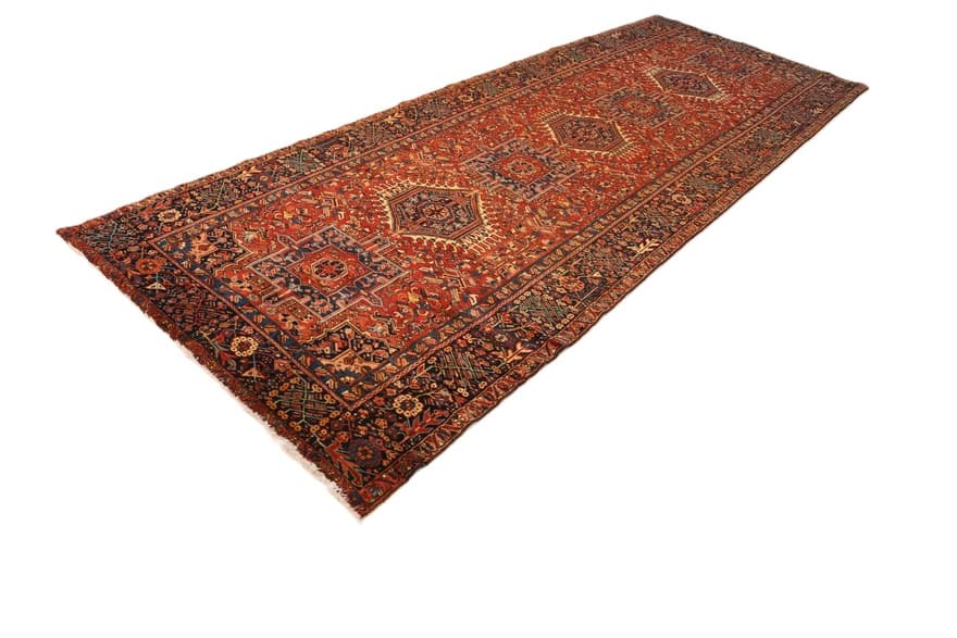 Heriz Antique Carpet 390x145