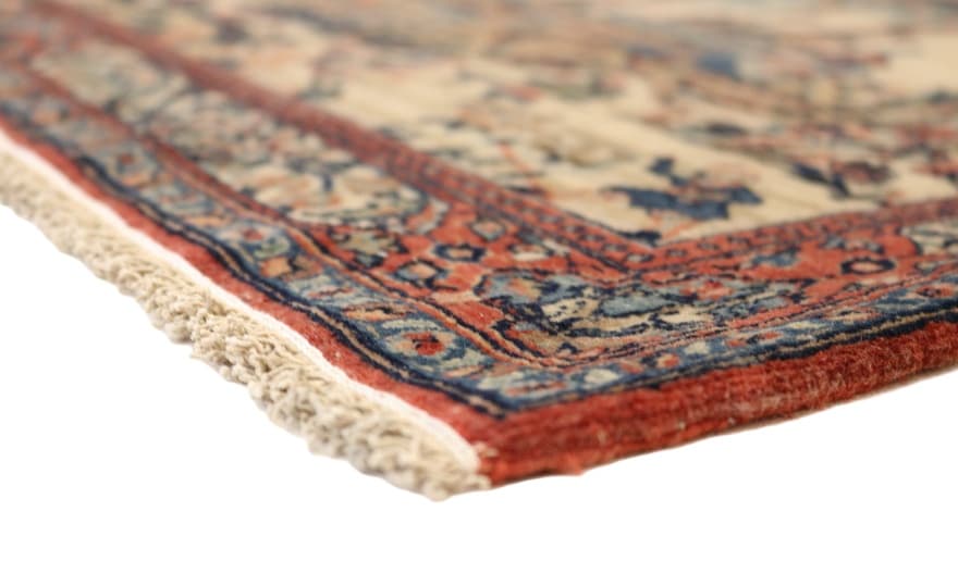 Antique Kashan Carpet  80x55