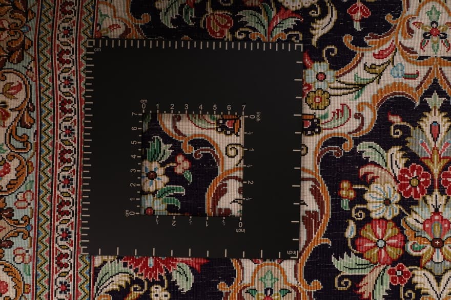 Ghom Seide Teppich 114x80