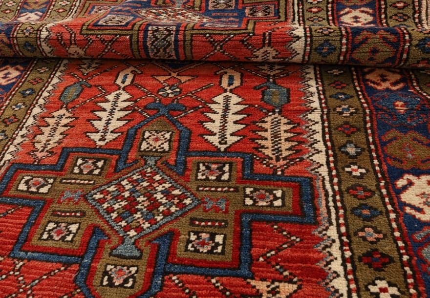 Antique Heriz Teppich 330x100 - Image 3