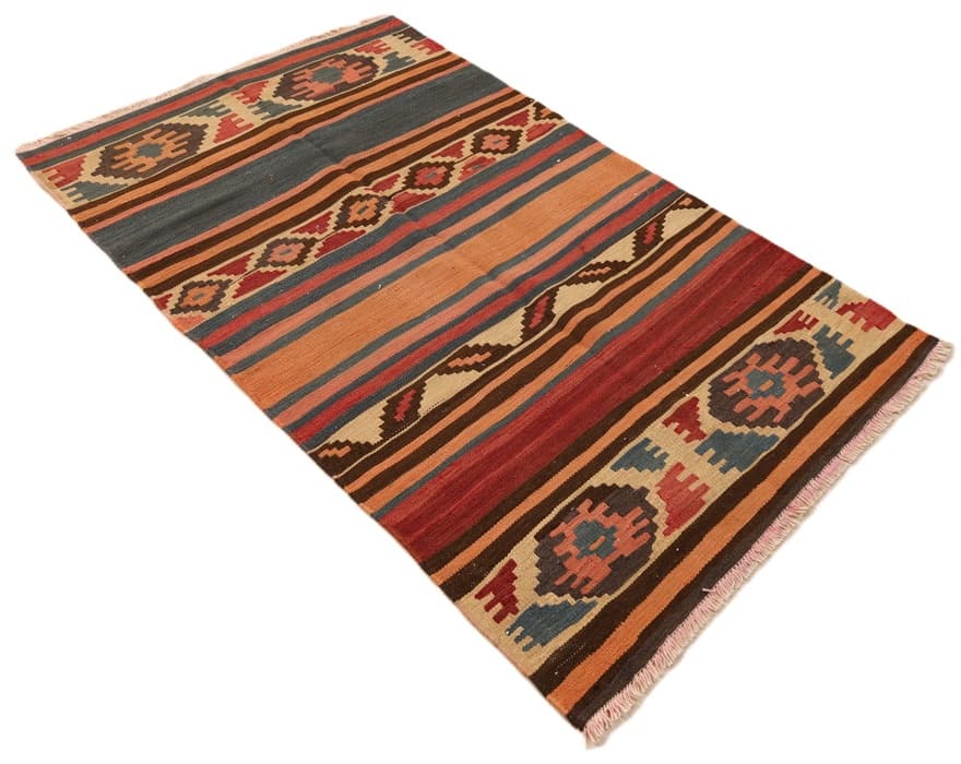 Kelim  Fars Teppich  174x105 - Image 4