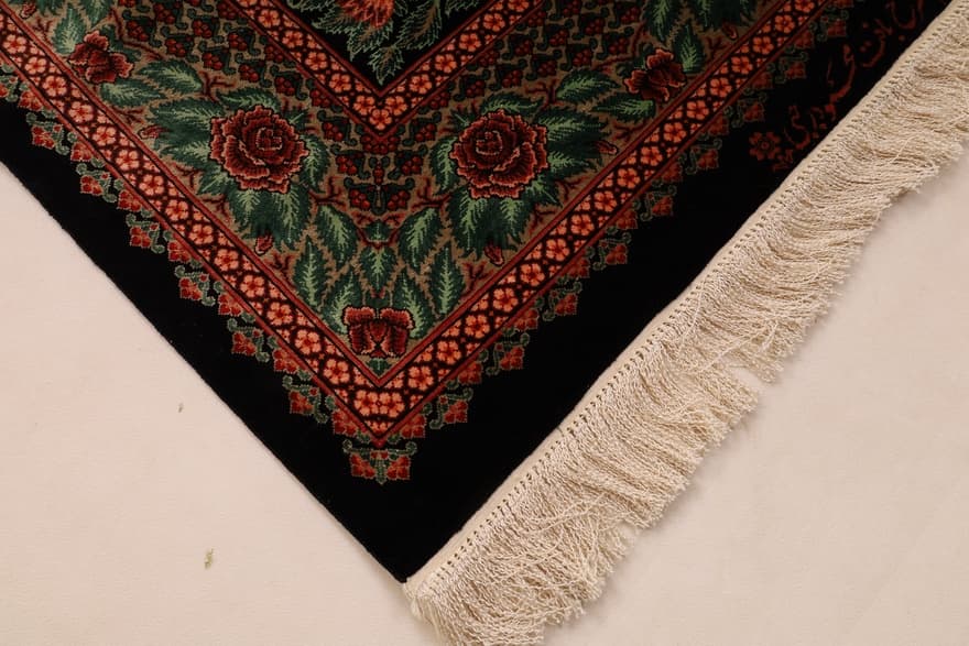 Ghom  Mahmoud Rajabi design seide Teppich 125x78