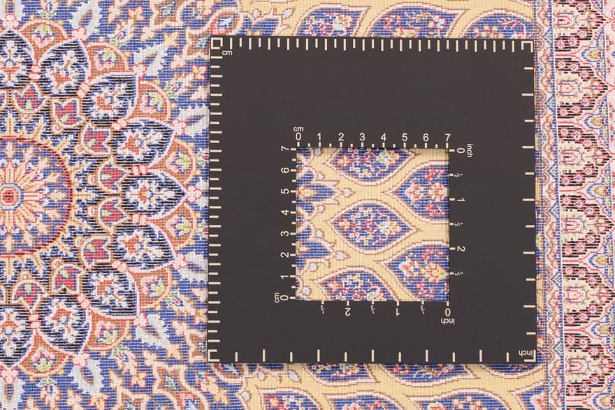 Ghom Geometric design Carpet 90x60