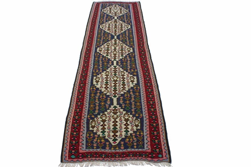 Kelim Senneh Carpet 288x81