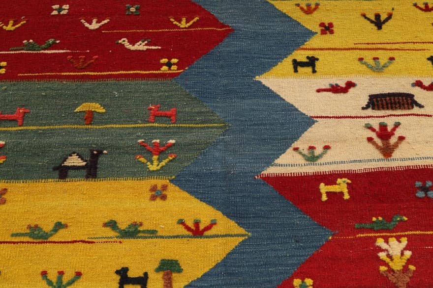 Kilim Carpet 145x100 - Image 4