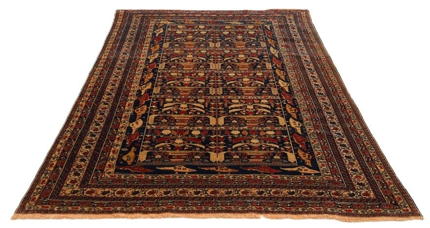 Antique Afgan Carpet 273x197 - Image 4