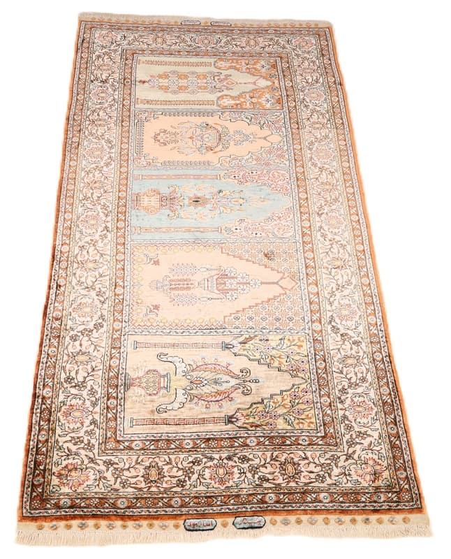 Turkie Silk  Estanbul Carpet  150x70 - Image 5