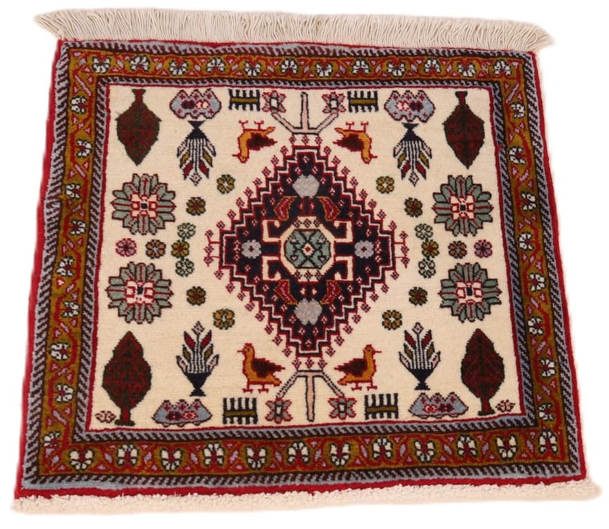Kashkuli Carpet  42x39 - Image 6