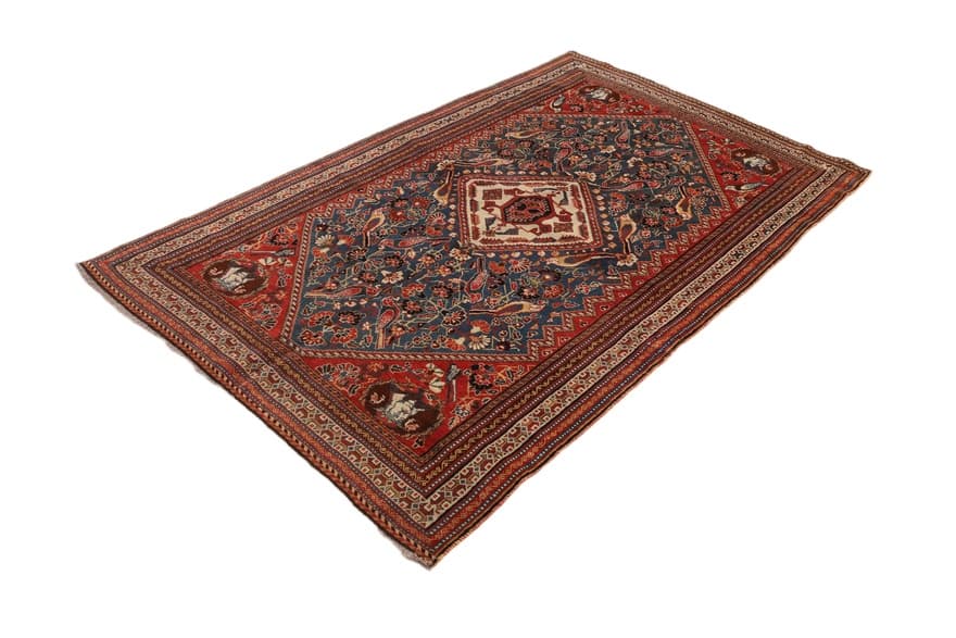 Antike Ghashai Teppich 243x145