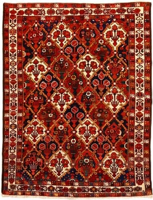 Antique BAKHTIAR Carpet 202x154