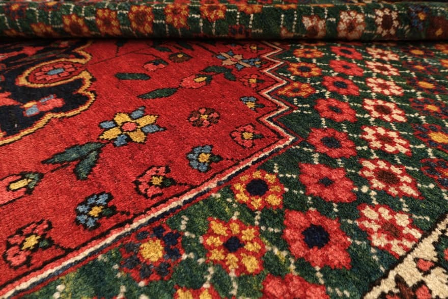 Antike Bakhtiar Teppich  224x135 - Image 4