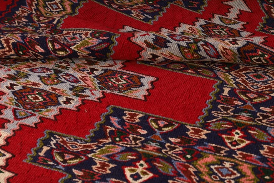 Kelim Seneh Teppich 346x92 - Image 5