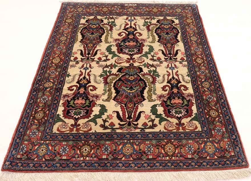 Senneh Yasha oruje Silknkette Carpet  153x121 - Image 3