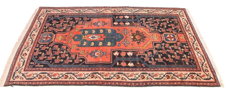 Antike  Malayer Teppich 201x126