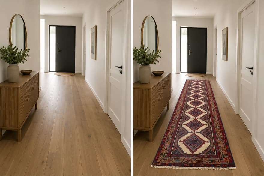 Asadabad Carpet  306x86 - Image 2