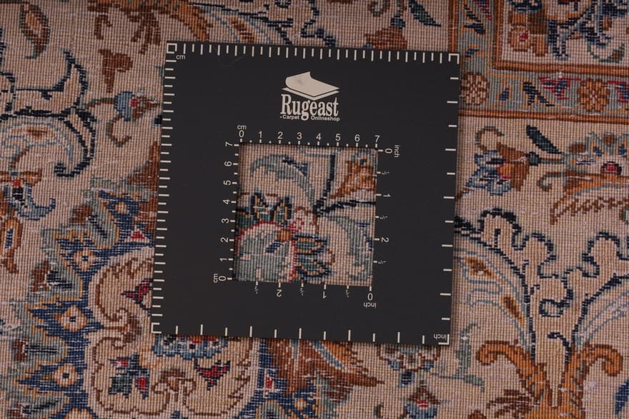 Antique Kashan Carpet  454x330 - Image 6