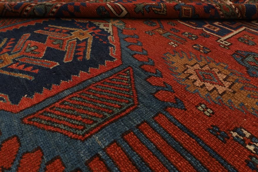 Antique Heriz Teppich 190x153 - Image 3