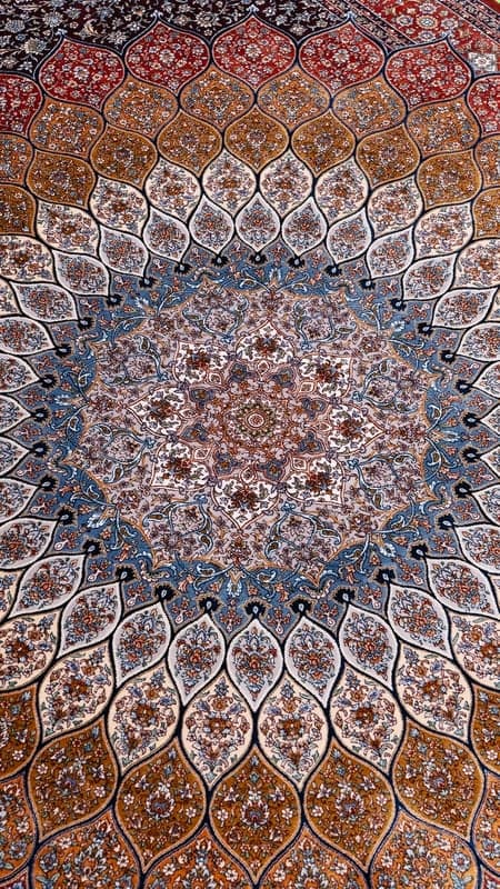 Ghom Dahlia Teppich  225x150 - Image 2