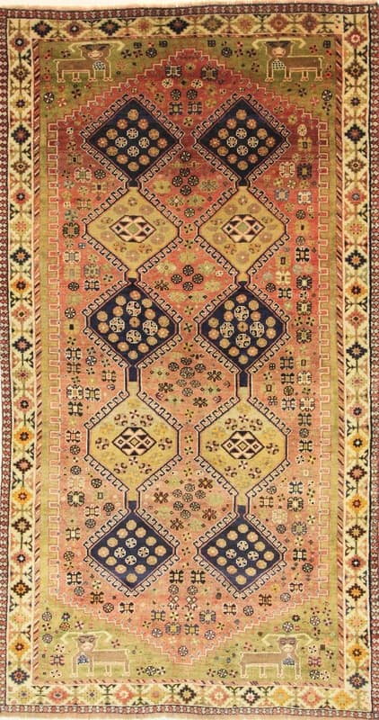 Ghashghai Teppich 286x156
