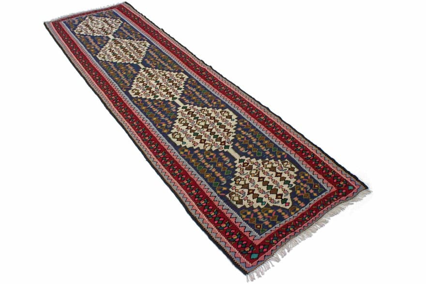 Kelim Senneh Teppich  288x81