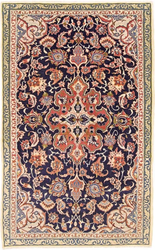 Isfahan Teppich 112x68