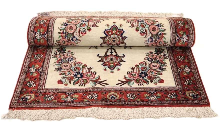 Ghom Silk Carpet 120x79 - Image 5