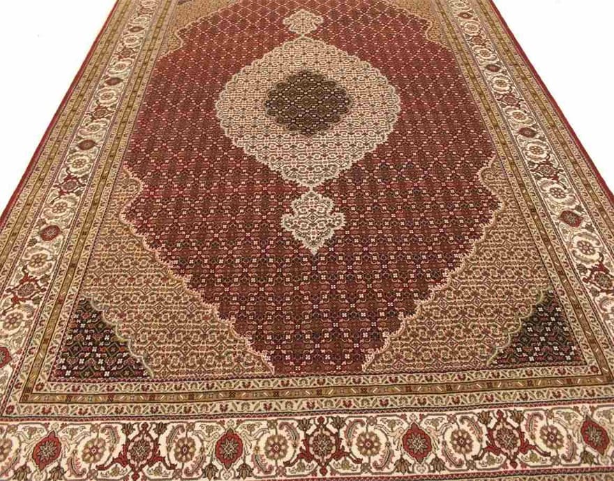 Tabriz Mahi Teppich 351x250