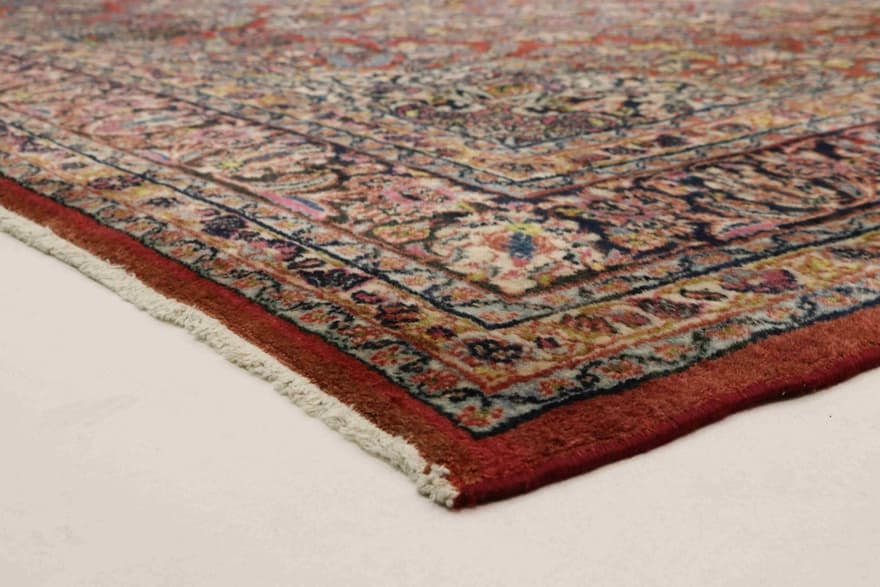 Antiker Shahrbaft-Perserteppich 357x320 cm