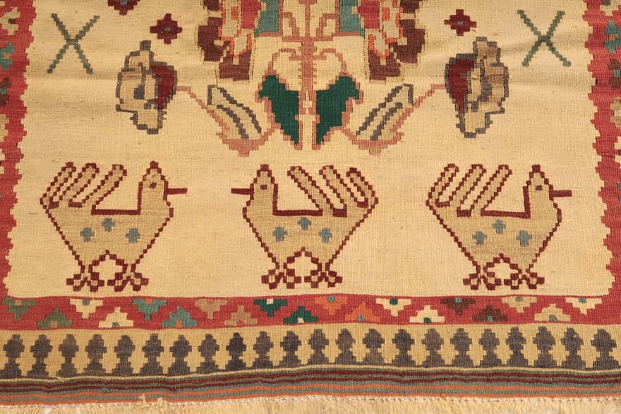 Kelim Fars Teppich 146x115 - Image 5