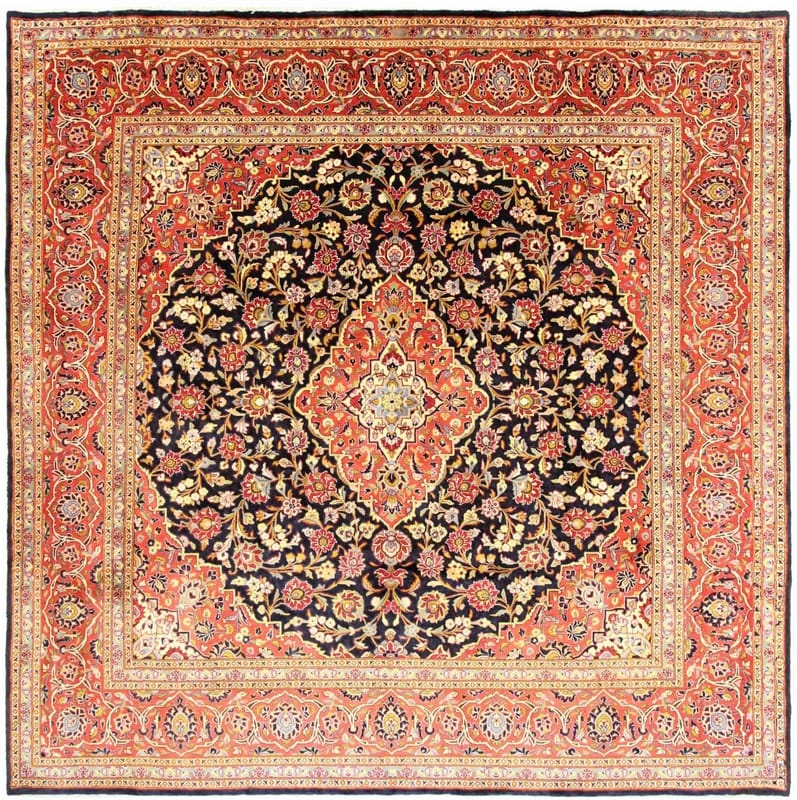 Kashan Carpet 296x294 - Image 1