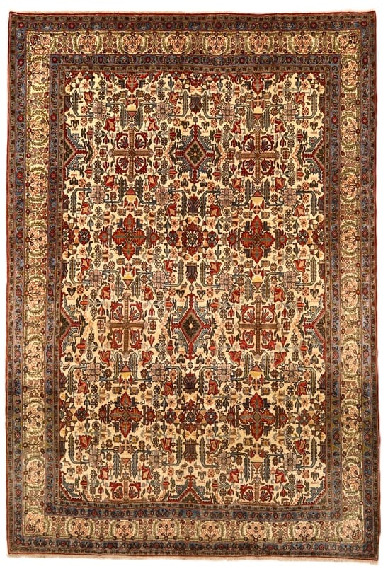 Qum Antique Carpet 325x220 - Image 1