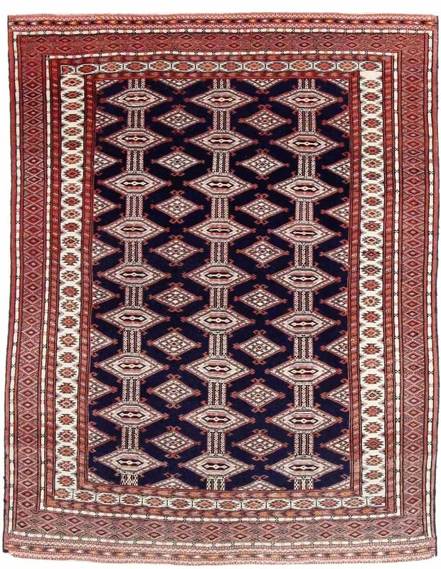 Turkaman Carpet 138x108 - Image 1