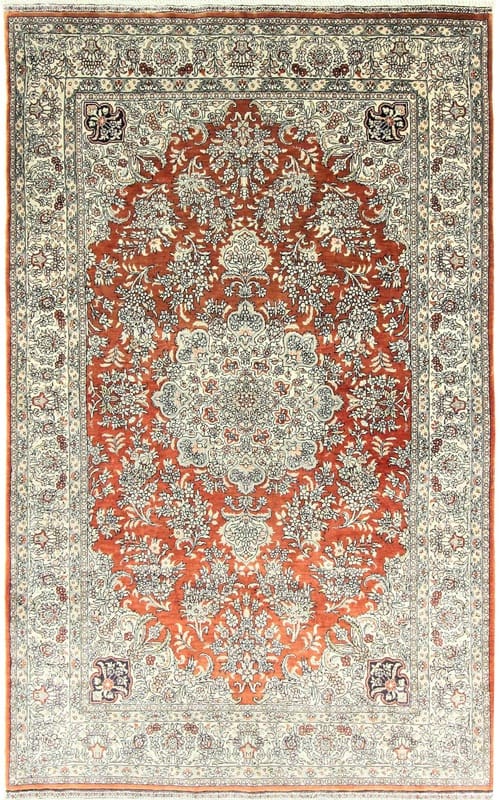 Hereke Silk Carpet 128x80 - Image 1