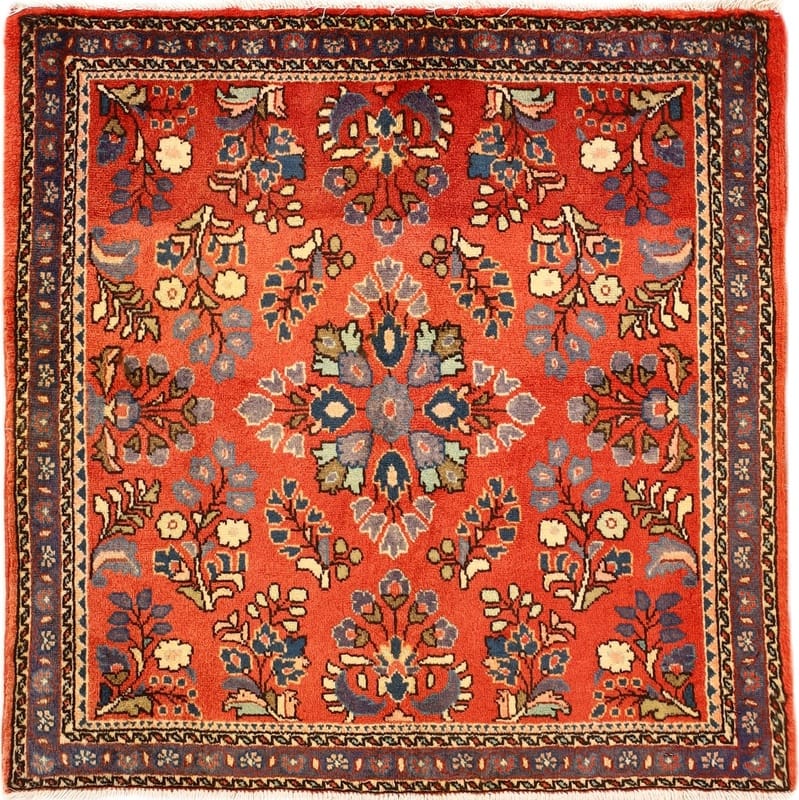 Sarough Carpet 84x83 - Image 1