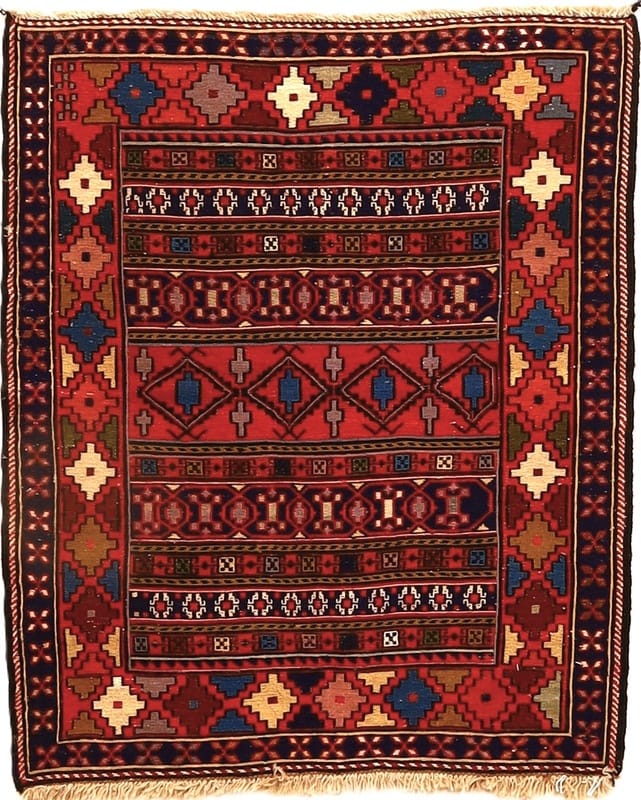 Kelim Teppich 96x81 - Image 1