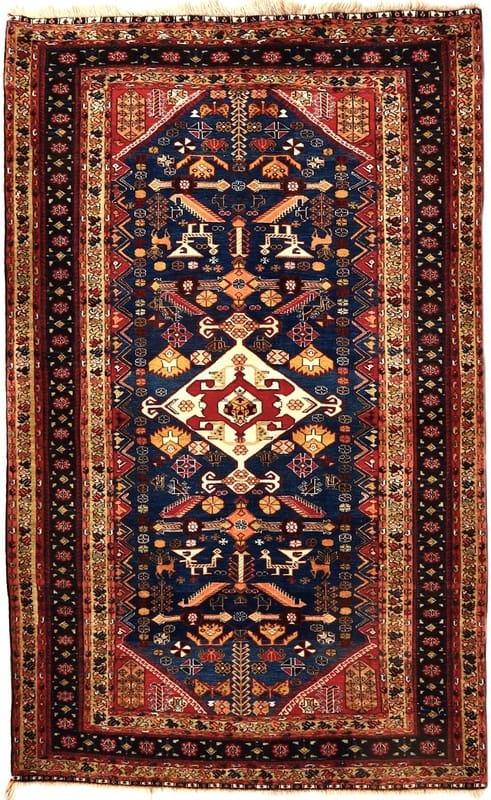 Ghashghai Carpet 200x125 - Image 1