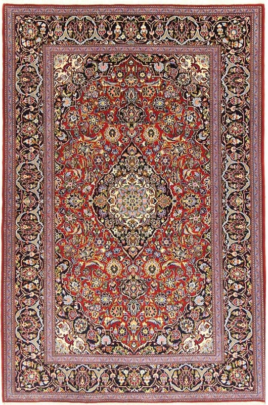Keshan Carpet 212x138 - Image 1