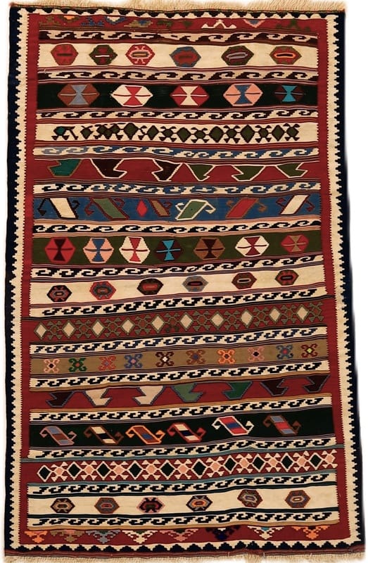 Kelim Carpet   138x90 - Image 1