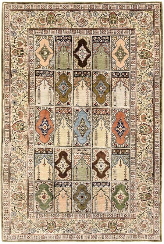 China Silk Carpet 140x93 - Image 1
