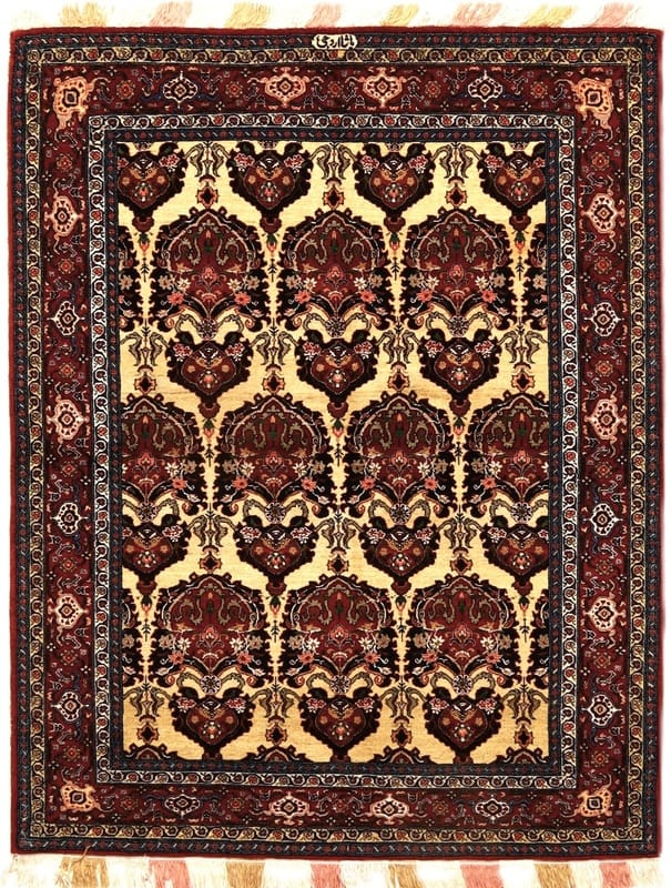 Senneh Silk Wrap Carpet 162x128 - Image 1