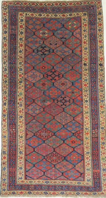 Russisch Antik Teppich 253x135 - Image 1