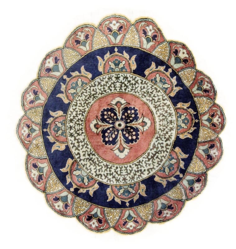 Herike Silk Carpet  120x120 - Image 1