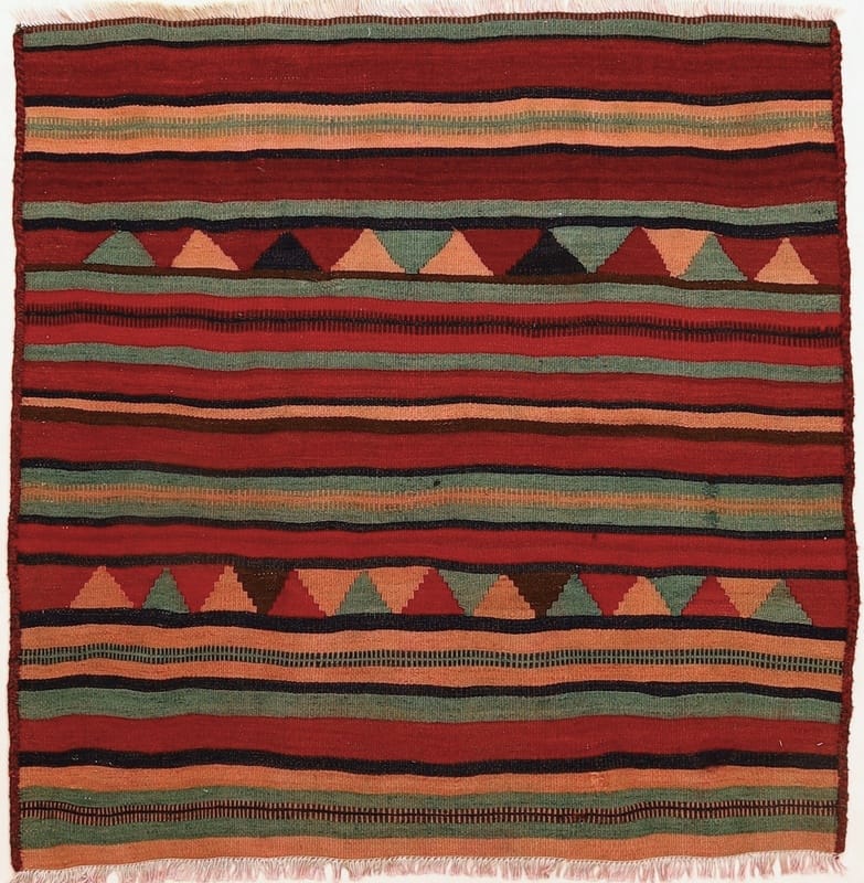 Kelim Fars Teppich 128x126 - Image 1