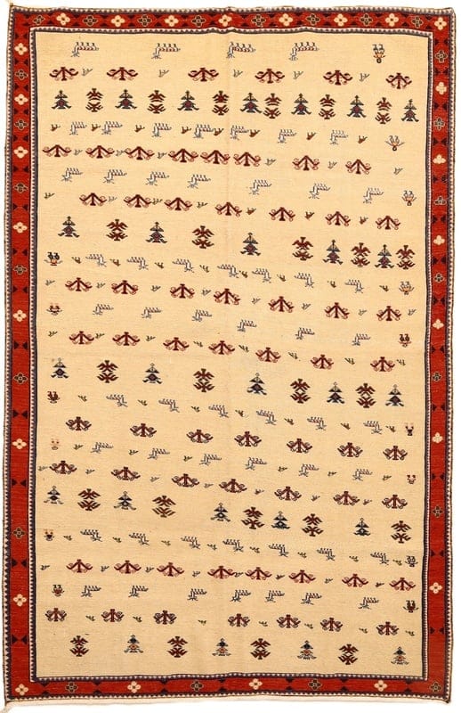 Kilim Sirjan  Carpet  264x172 - Image 1