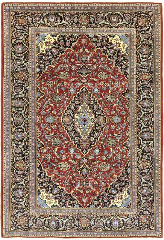 Keshan Carpet 214x140 - Image 1