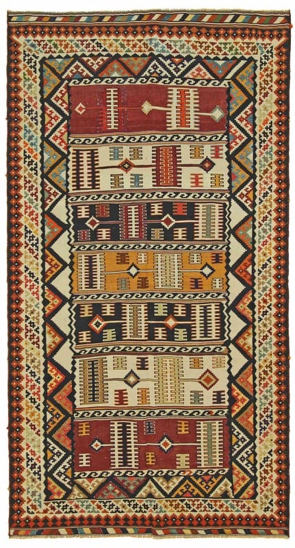Kelim Fars Teppich 267x144 - Image 1