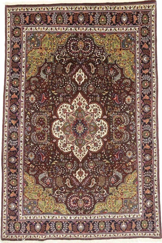Tabriz 40 Raj Carpet 302x200 - Image 1