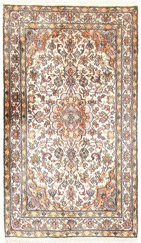 Kahmir Silk Carpet 107x62 - Image 1