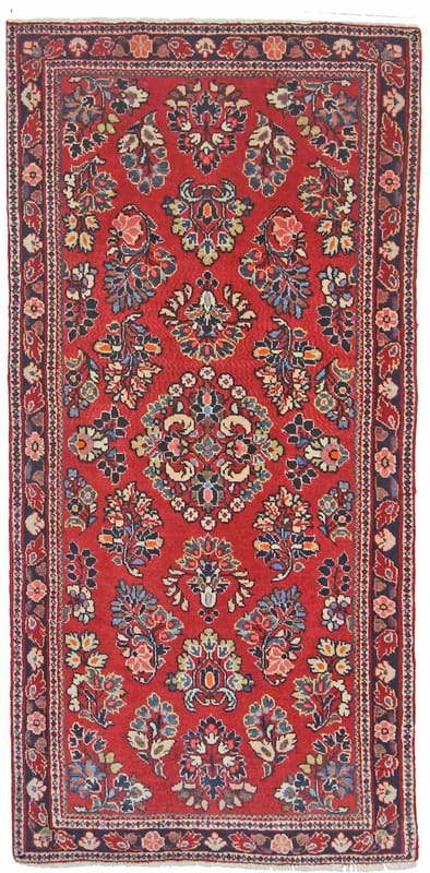 Sarough-Alt Teppich 117x55 - Image 1