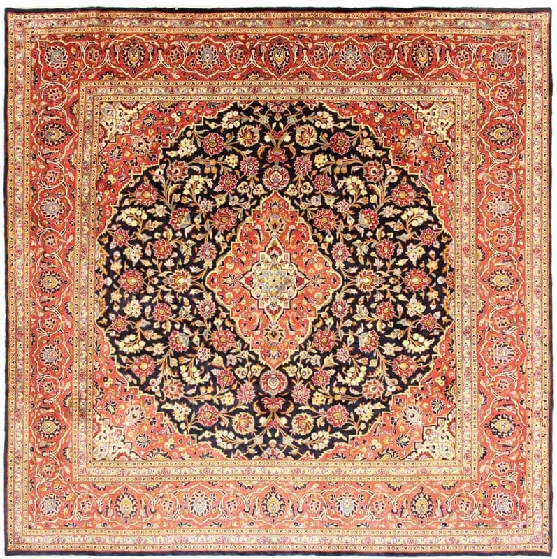 Kashan Teppich  296x294 - Image 1